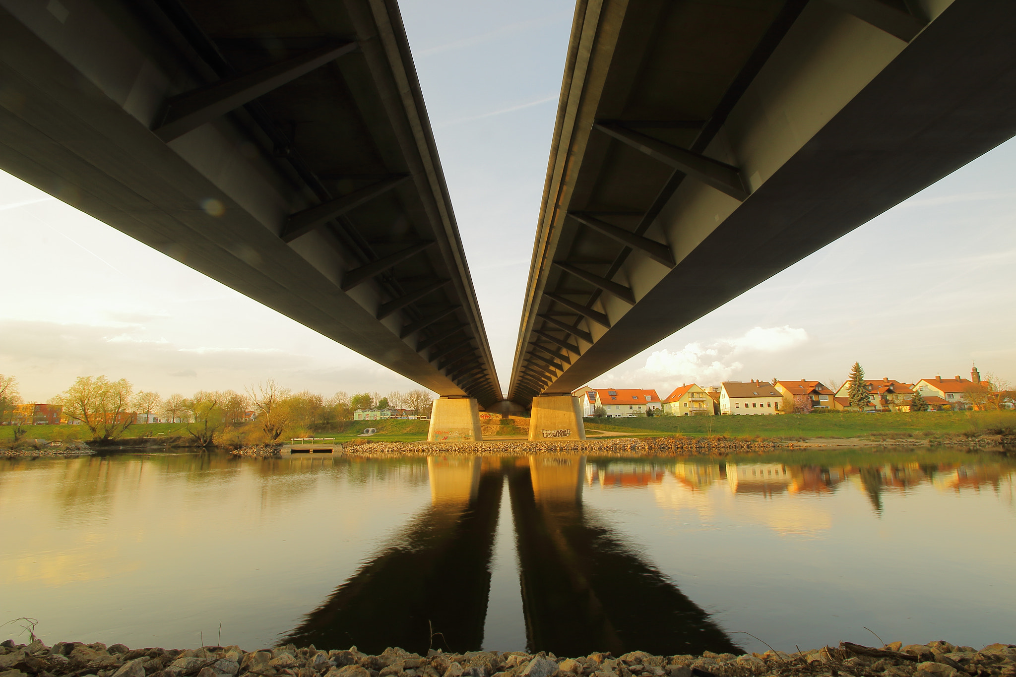 Canon EOS 70D + Sigma 10-20mm F3.5 EX DC HSM sample photo. Under the brigde photography