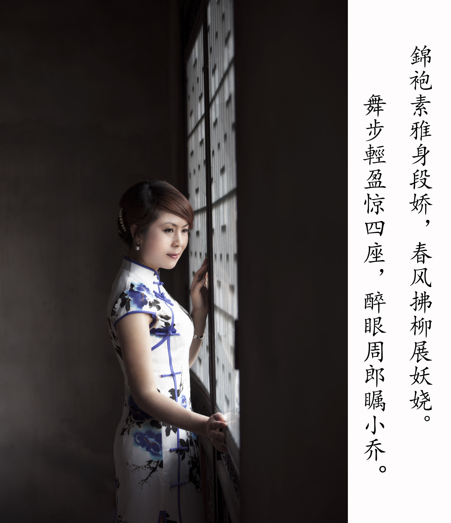 Nikon D700 sample photo. 中国女性最美的服装-旗袍 photography