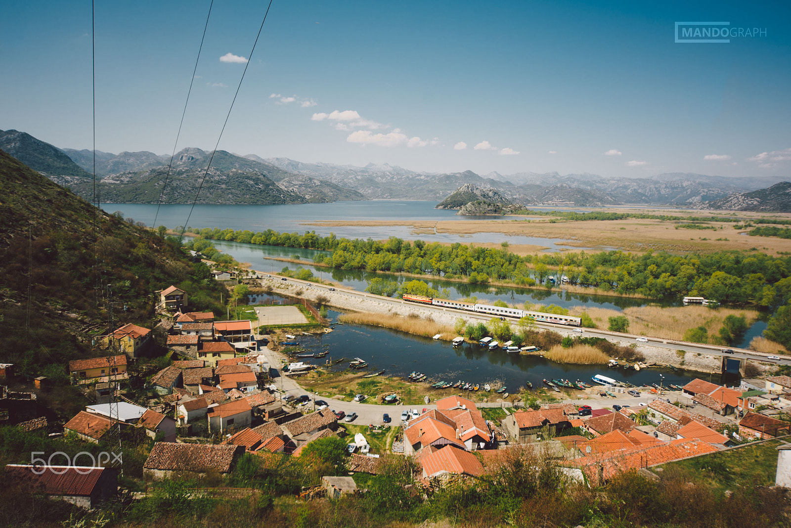 Nikon D600 sample photo. Train passing by vranjina. photography