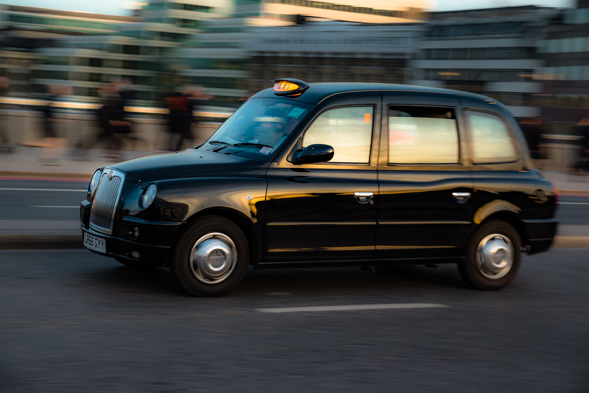 Nikon D750 sample photo. London black cab photography