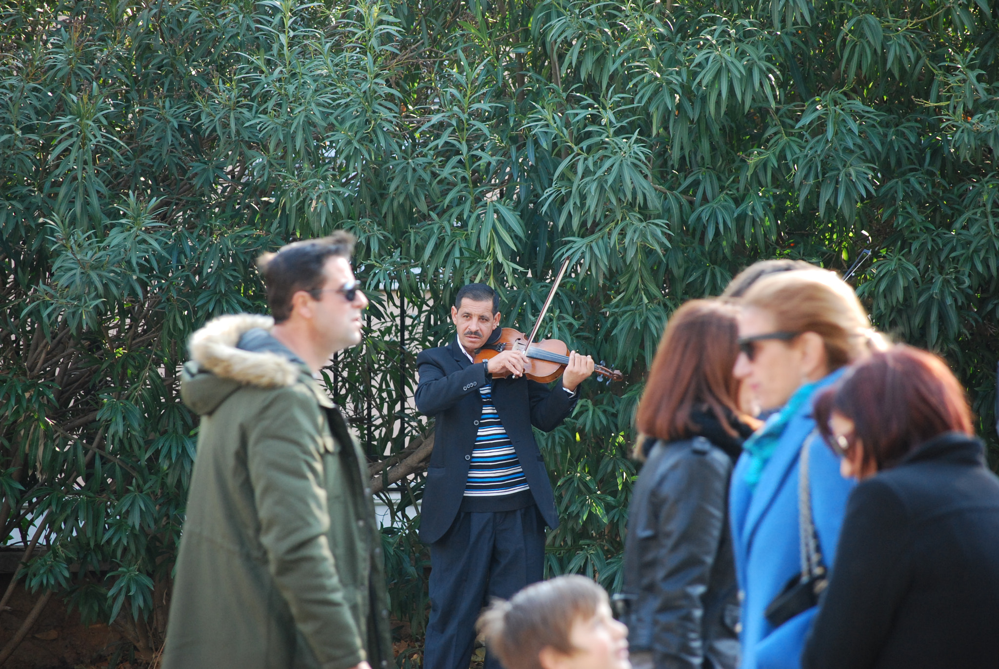 Nikon D60 sample photo. Musician photography