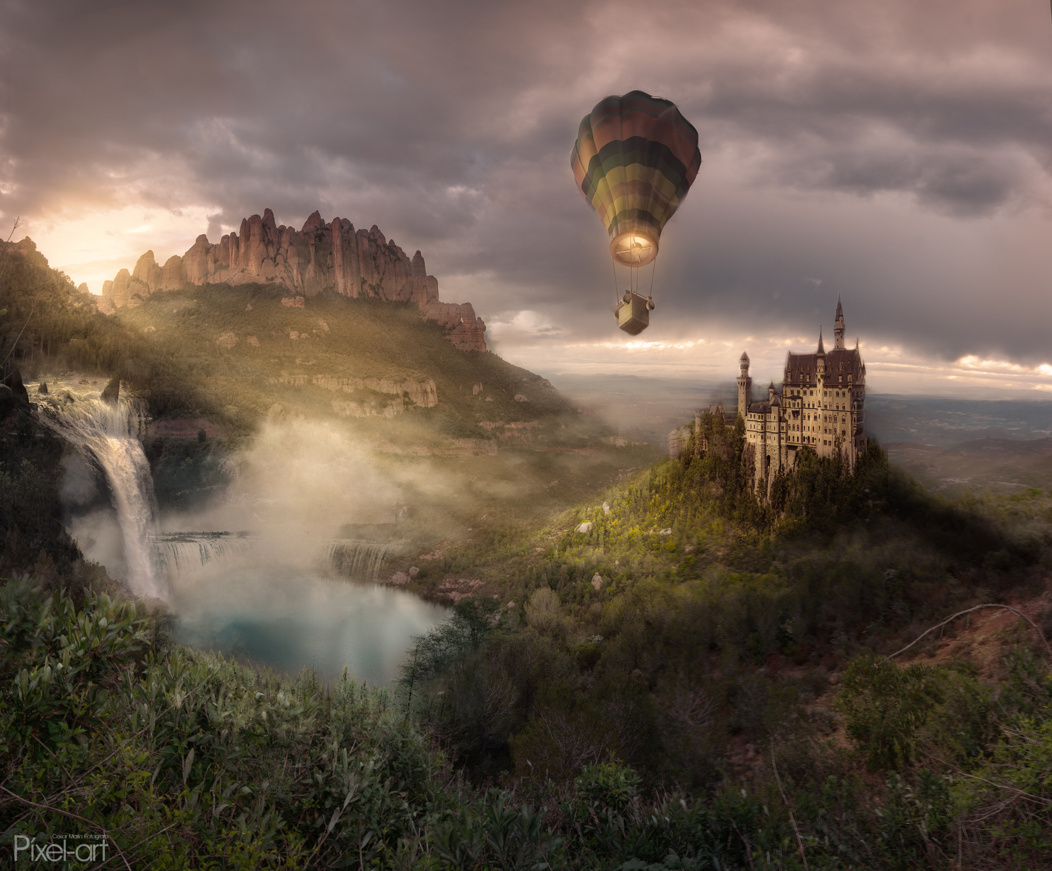 Nikon D7100 sample photo. Matte painting photography