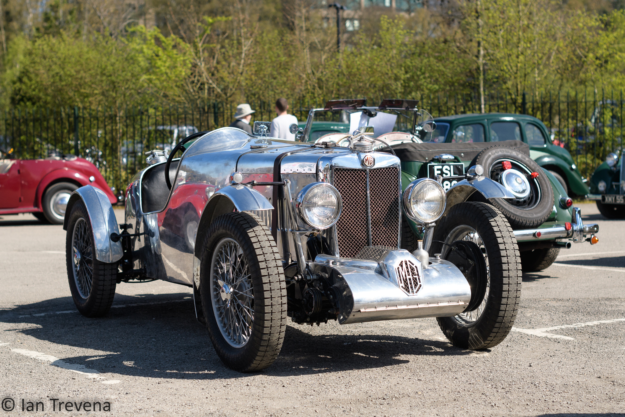 Nikon D500 sample photo. Brooklands mg era day photography