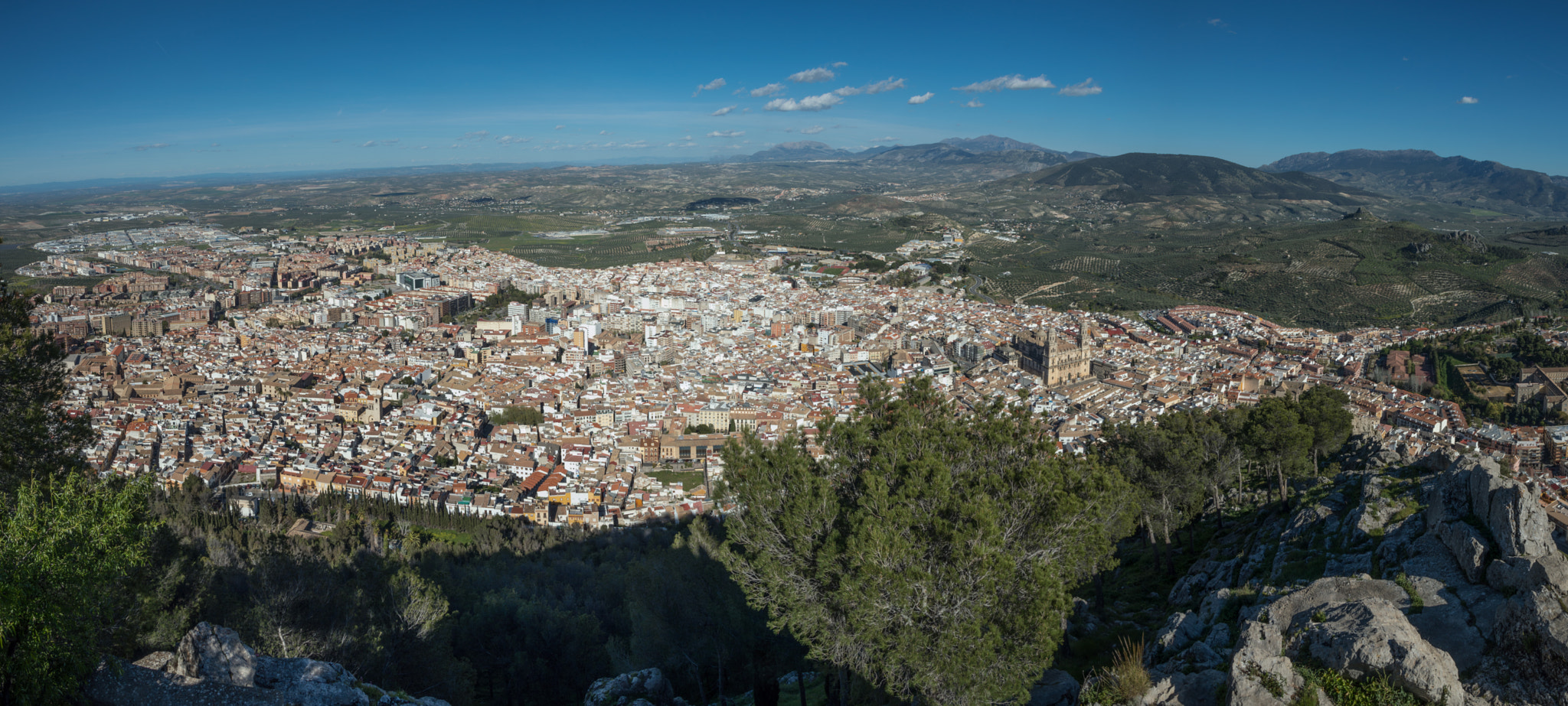 Nikon D3200 sample photo. Jaén panoramic  ii photography