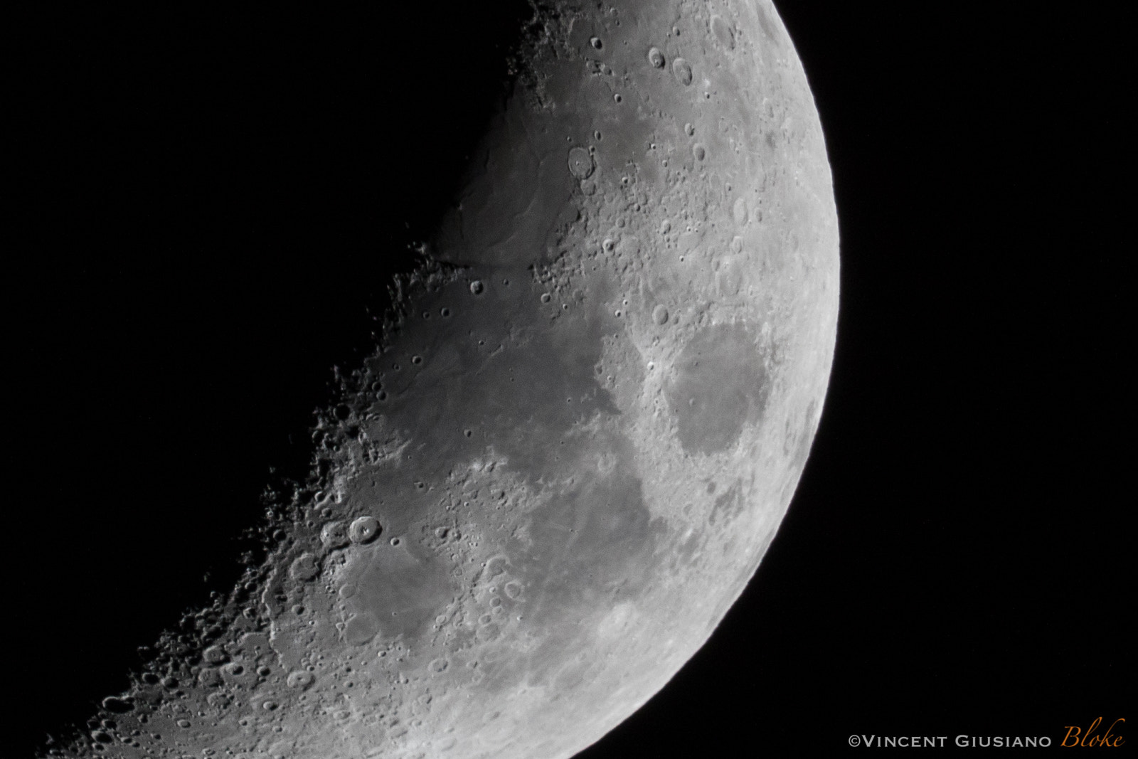 Canon EF 500mm F4L IS USM sample photo. Moon photography