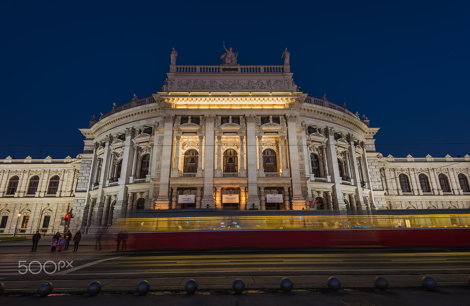 Nikon AF-S Nikkor 16-35mm F4G ED VR sample photo. Burgtheater vienna photography