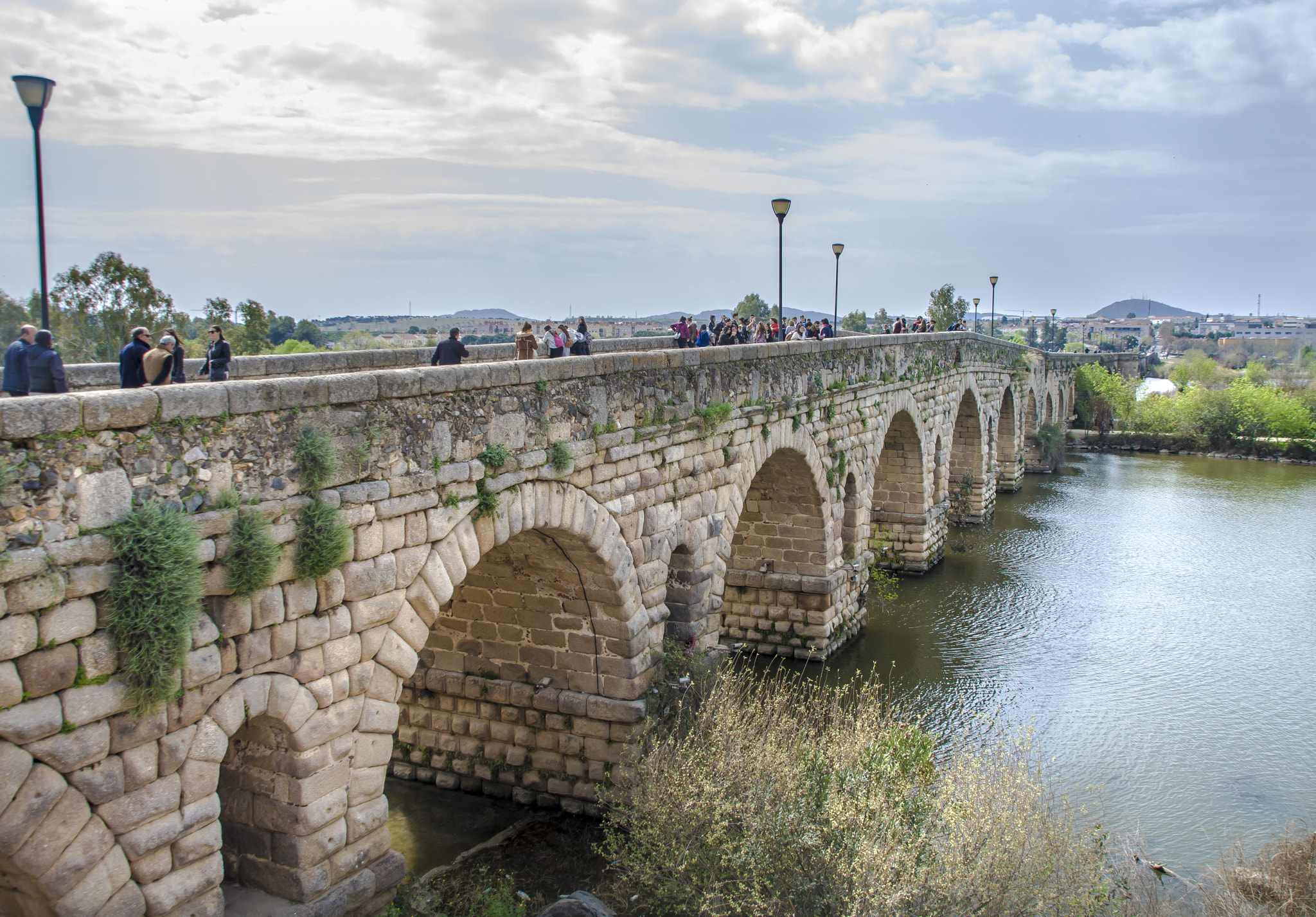 Nikon D5000 sample photo. El puente de merida photography