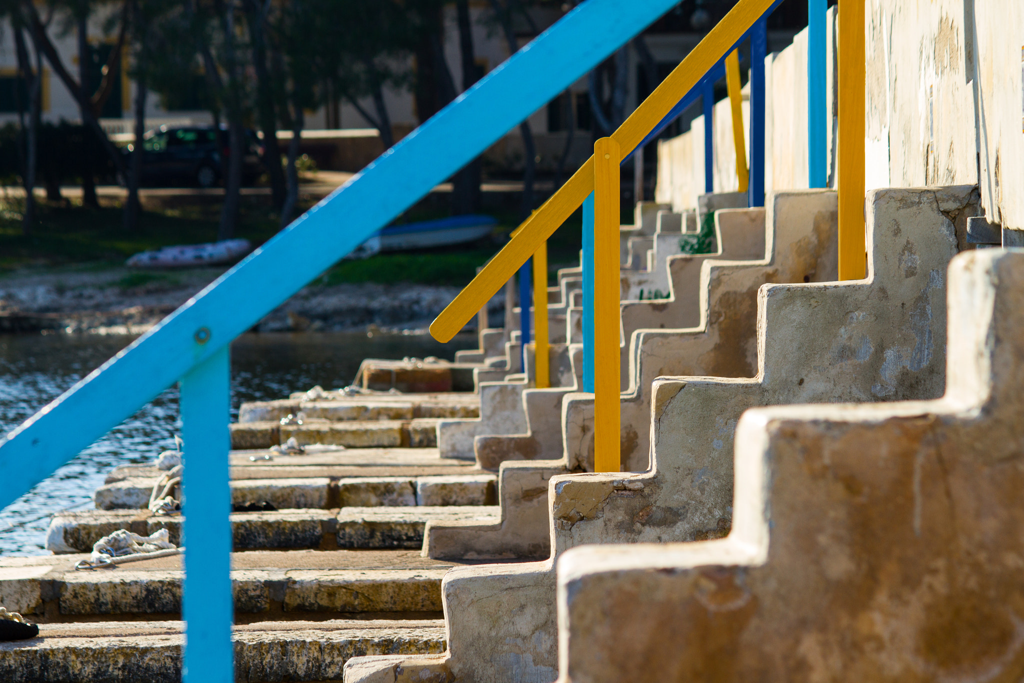 Canon EF-S 55-250mm F4-5.6 IS II sample photo. Treppen photography