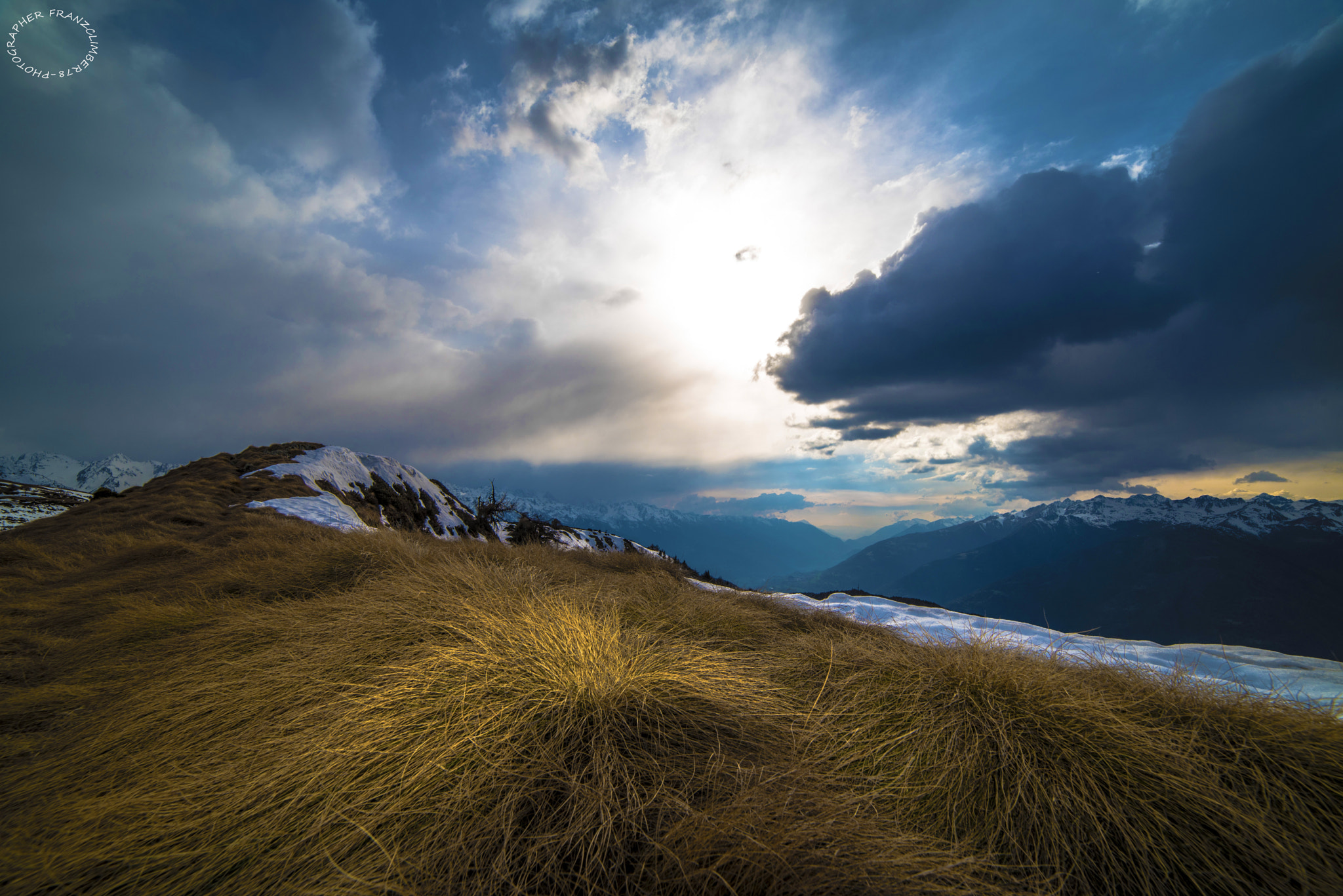 Samyang 14mm F2.8 ED AS IF UMC sample photo. Sunset at altitude photography