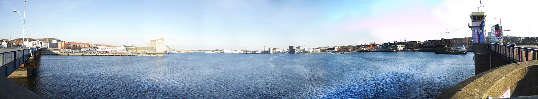 Canon EF-S 18-55mm F3.5-5.6 IS sample photo. Panarama limfjord photography