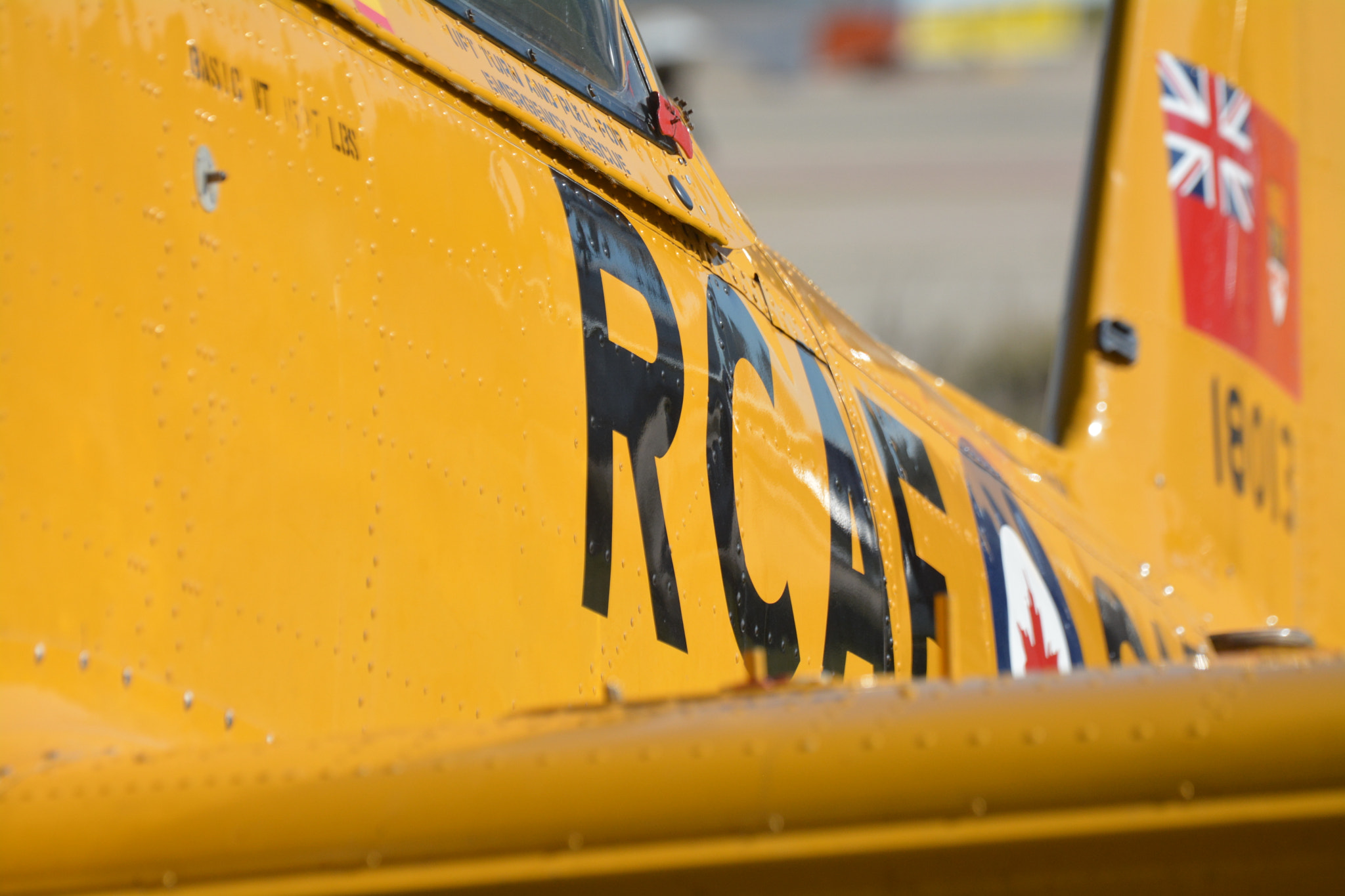 Nikon D7100 sample photo. Dhc-1 chipmunk 1946 photography
