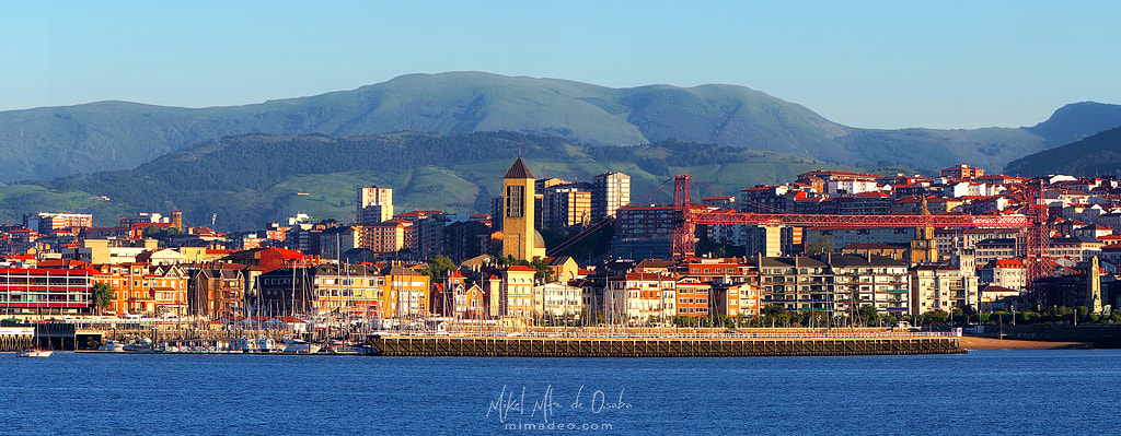 Sony Alpha NEX-5N sample photo. Panorama of las arenas photography