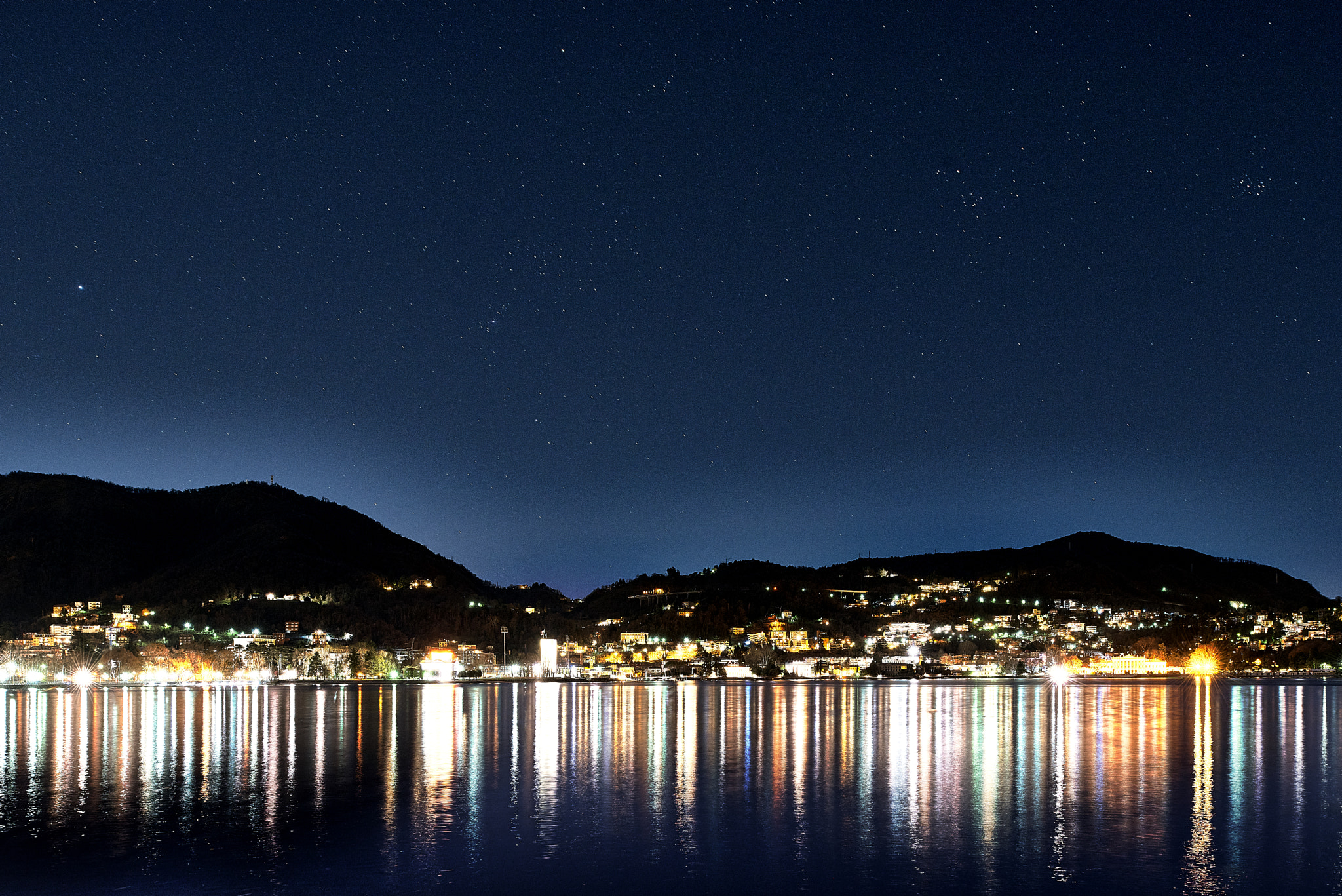 Nikon PC-E Nikkor 24mm F3.5D ED Tilt-Shift sample photo. Lake como photography
