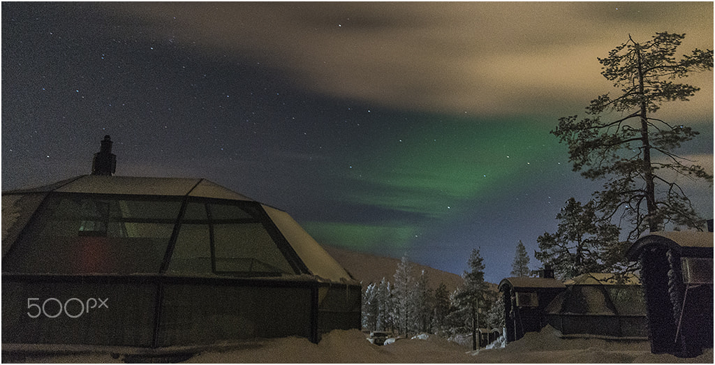 Sigma 10-20mm F4-5.6 EX DC HSM sample photo. Aurora borealis photography