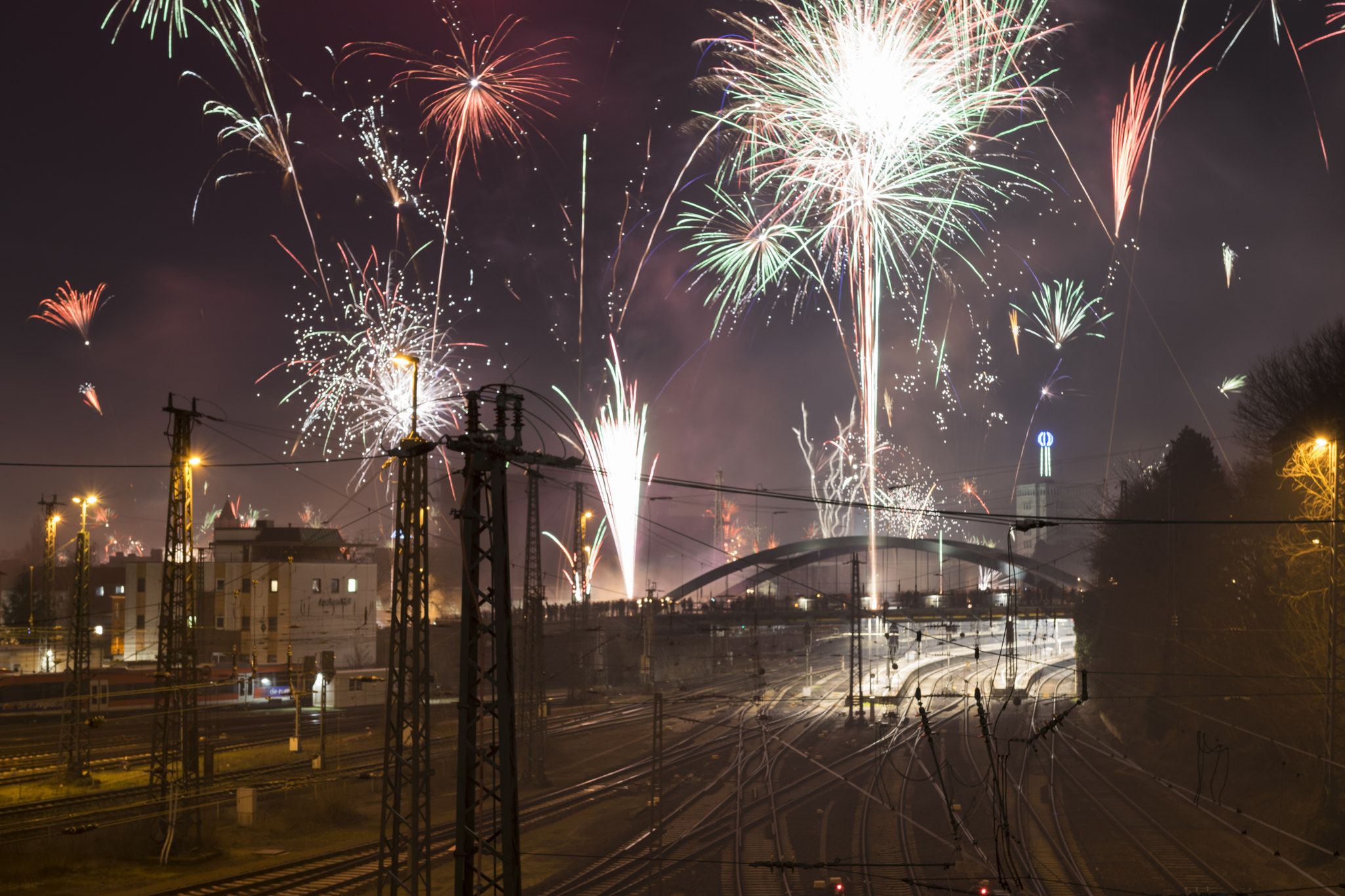 Nikon D5300 sample photo. New year 2015 in aachen photography