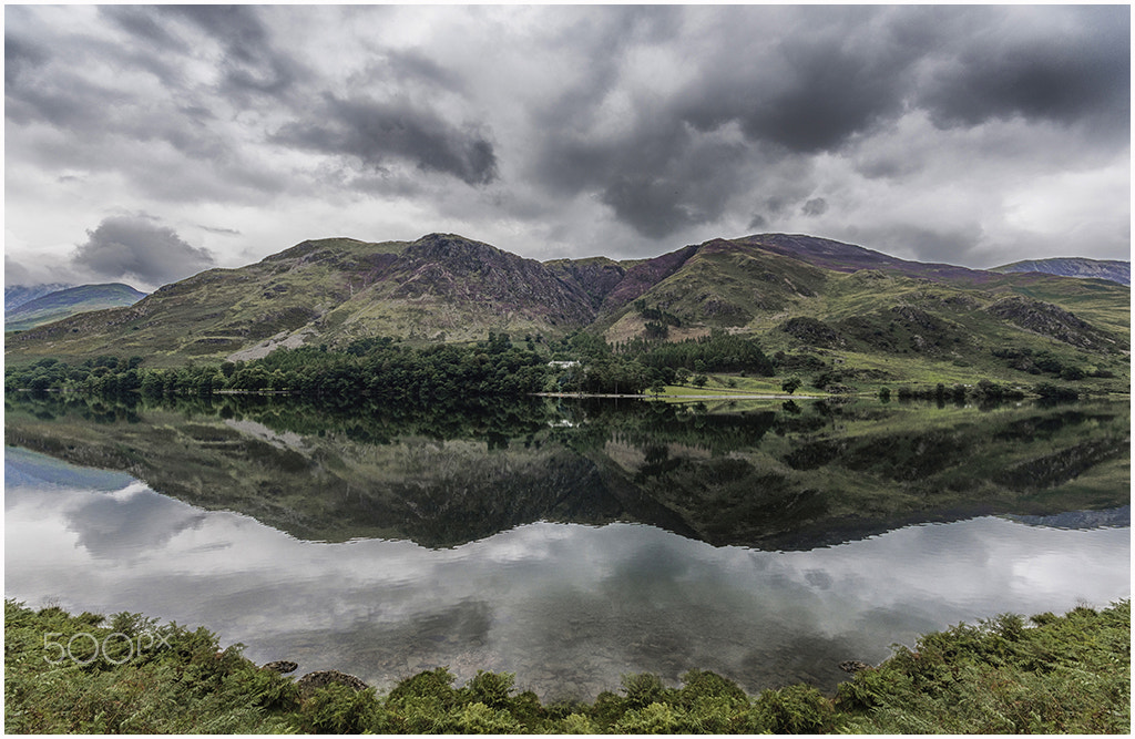 Sigma 10-20mm F4-5.6 EX DC HSM sample photo. Buttermere reflection photography