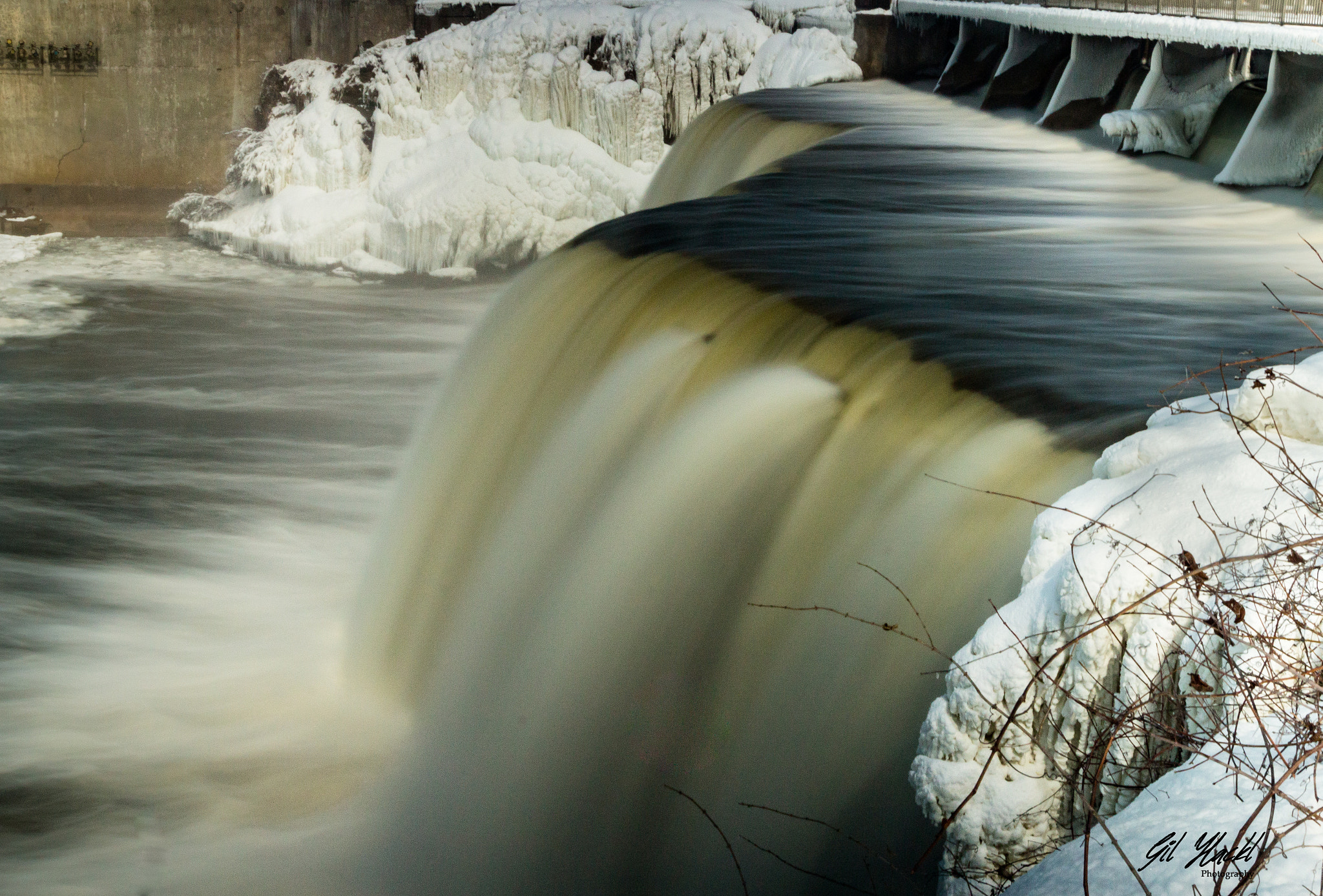 Canon EOS 70D sample photo. Rideau falls photography