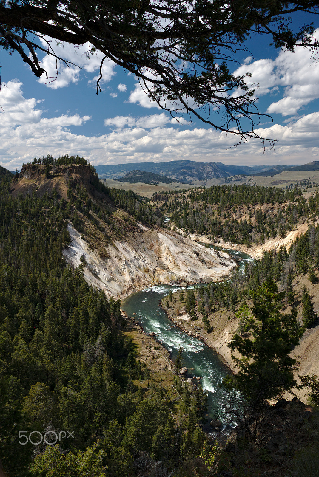 Canon EOS 70D sample photo. Yellowstone river photography