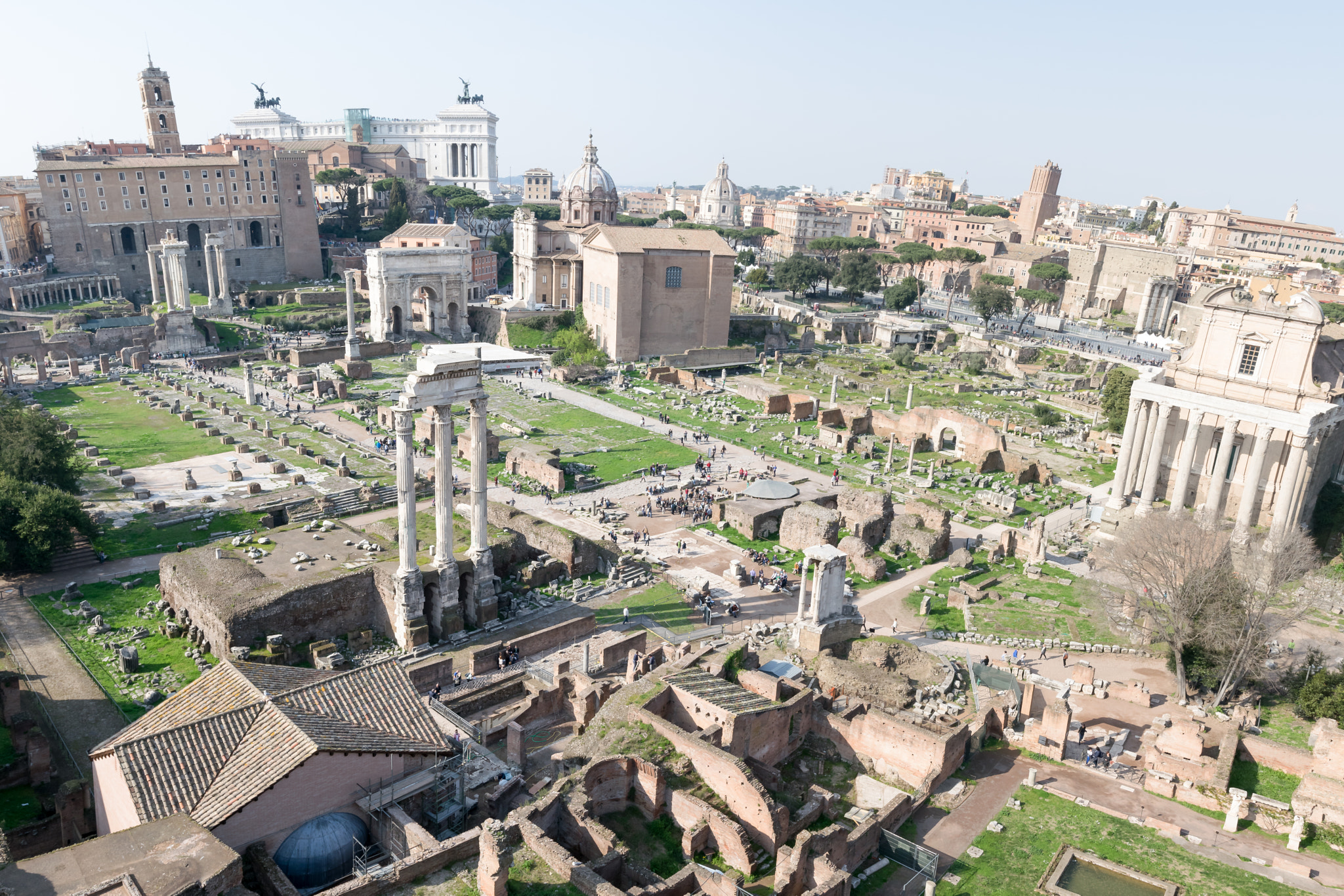 Sigma 18-35mm F1.8 DC HSM Art sample photo. Forum romanum photography