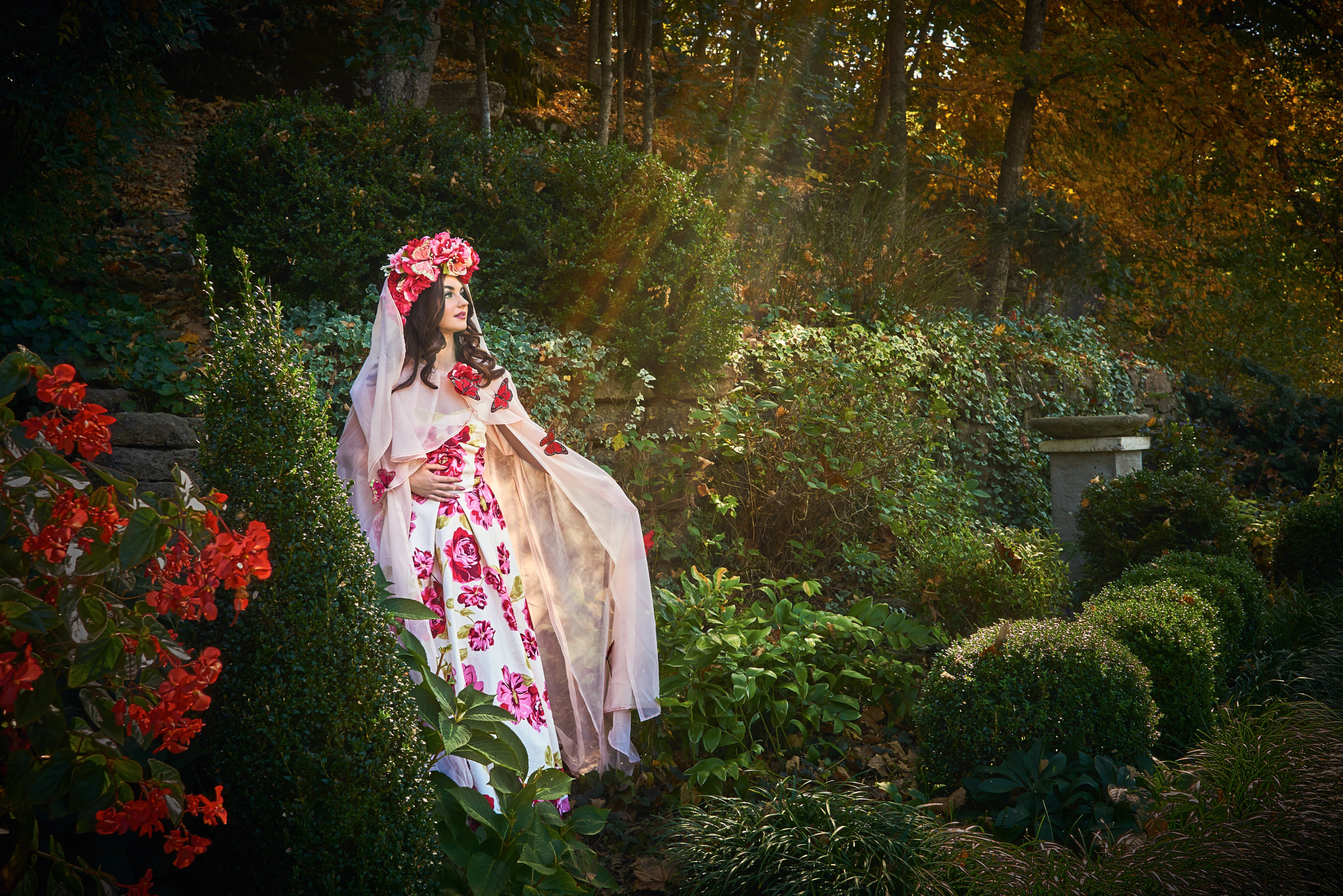 Sony FE 28mm F2 sample photo. Lady butterfly photography