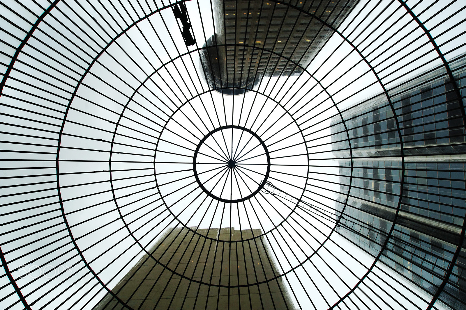 24mm F2.8 sample photo. Through the dome at grant thornton place photography