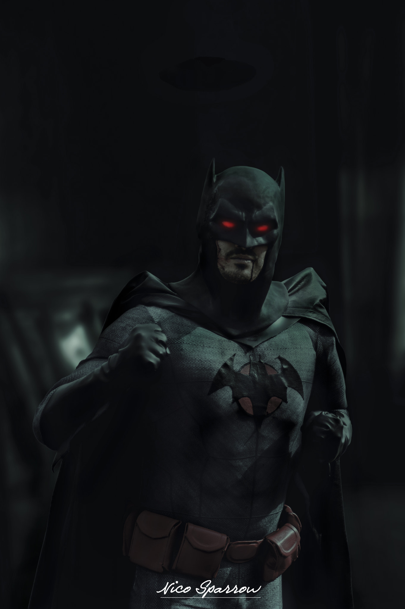 Nikon D3200 sample photo. Batman flashpoint photography