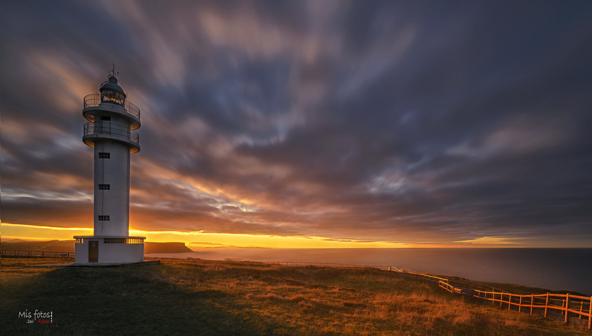 Nikon D800 + Tamron SP 15-30mm F2.8 Di VC USD sample photo. Faro ajo sunset photography