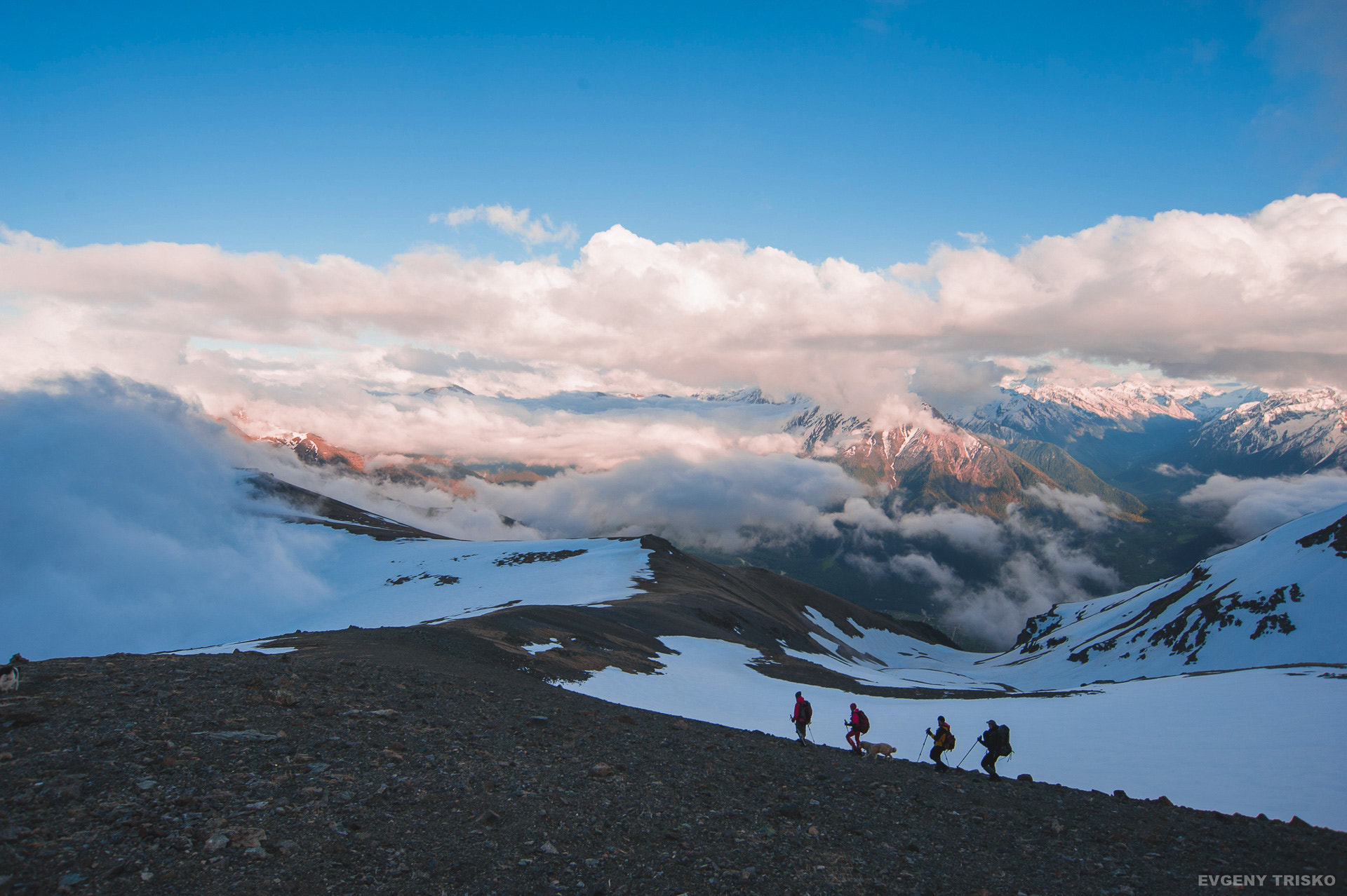 Nikon D700 sample photo. Among the clouds photography