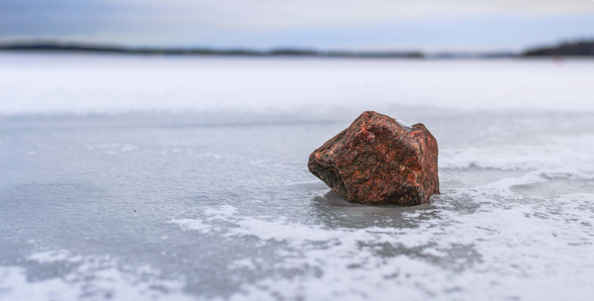 Nikon D90 sample photo. Floating stone. photography