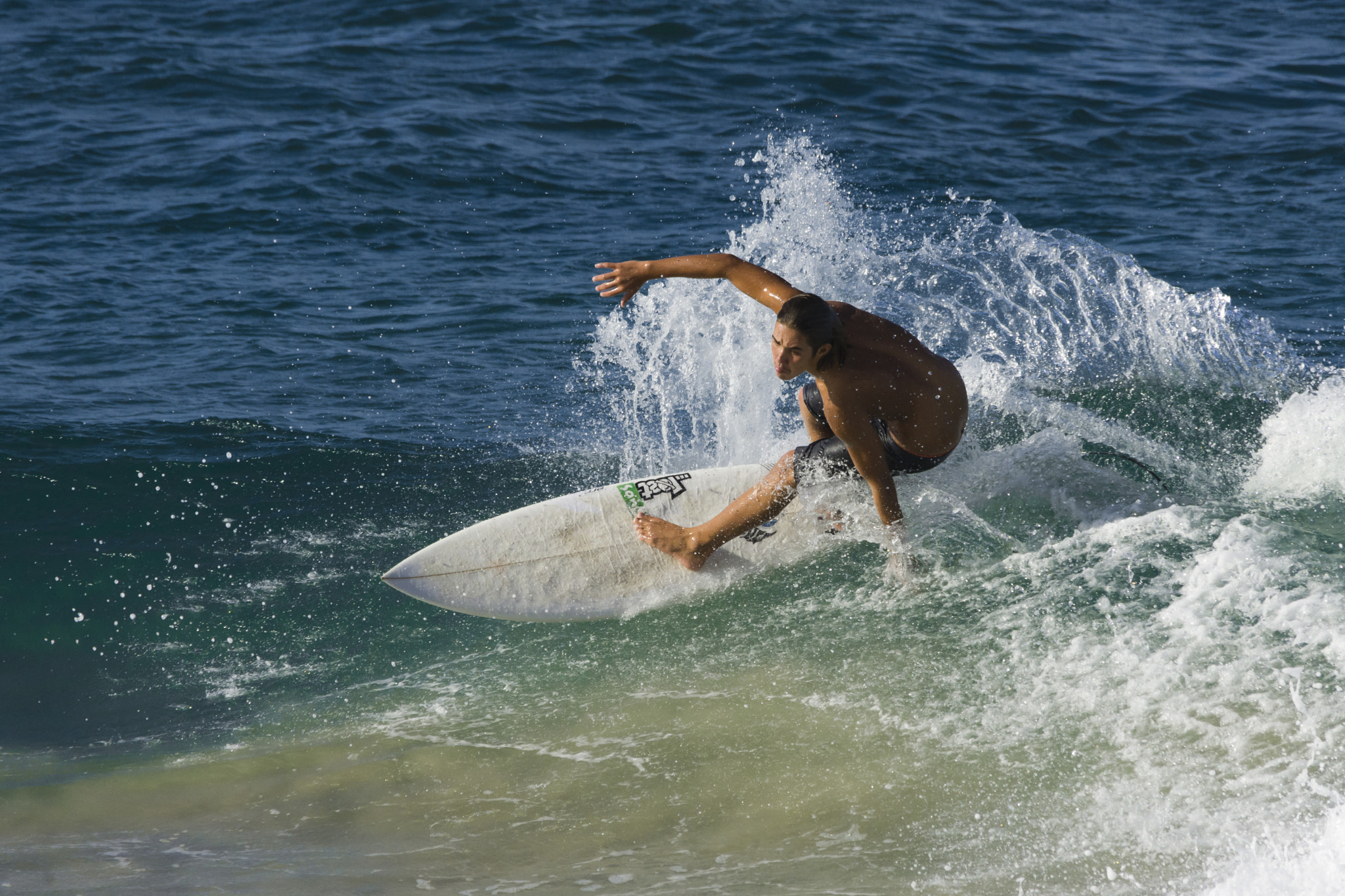 Nikon D7200 sample photo. Surf at burleigh heads photography