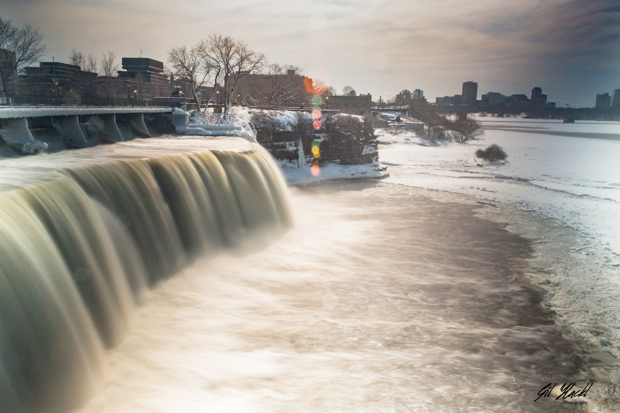 Canon EOS 70D sample photo. Rideau falls photography