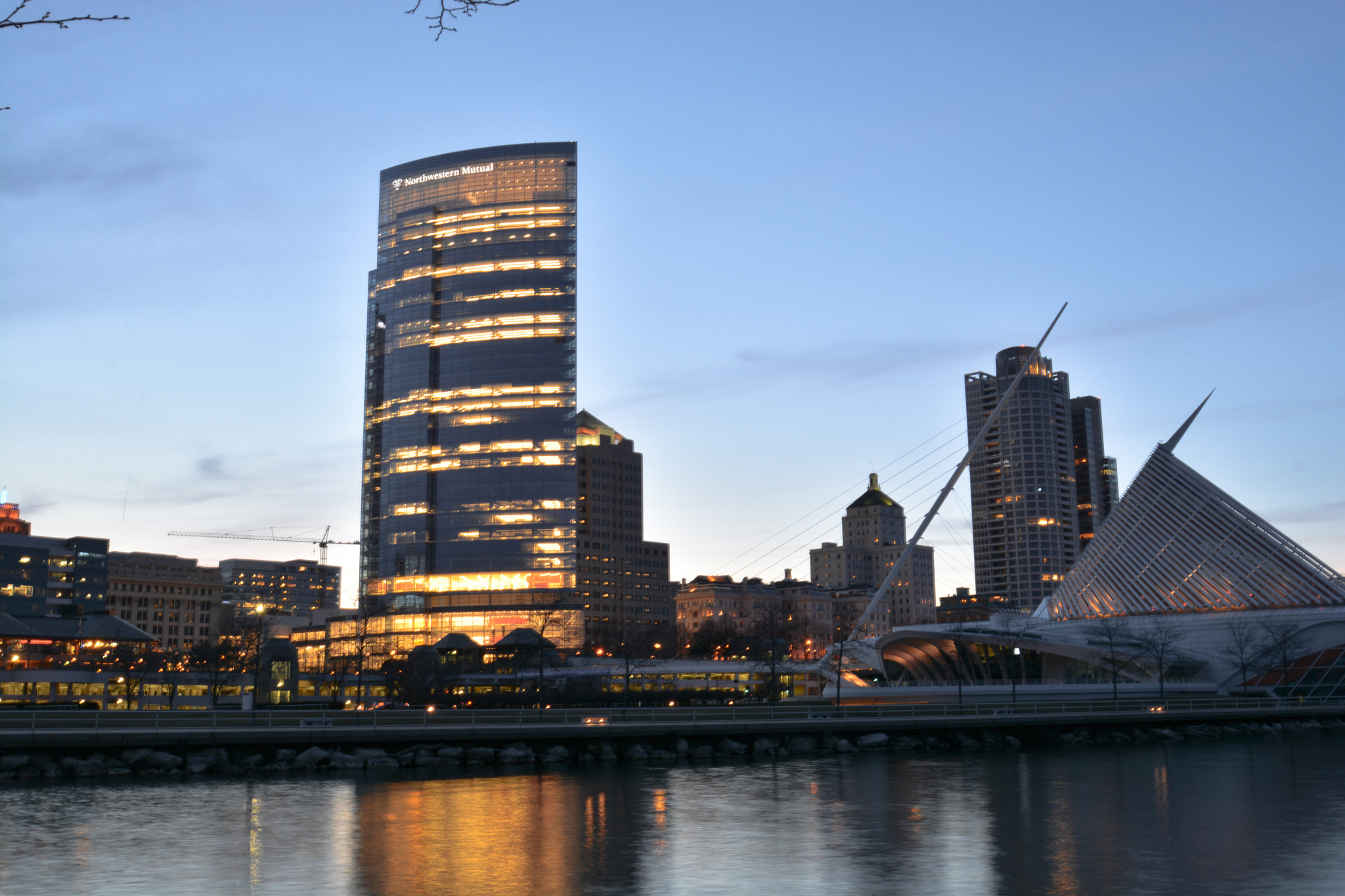 Milwaukee Skyline at Night