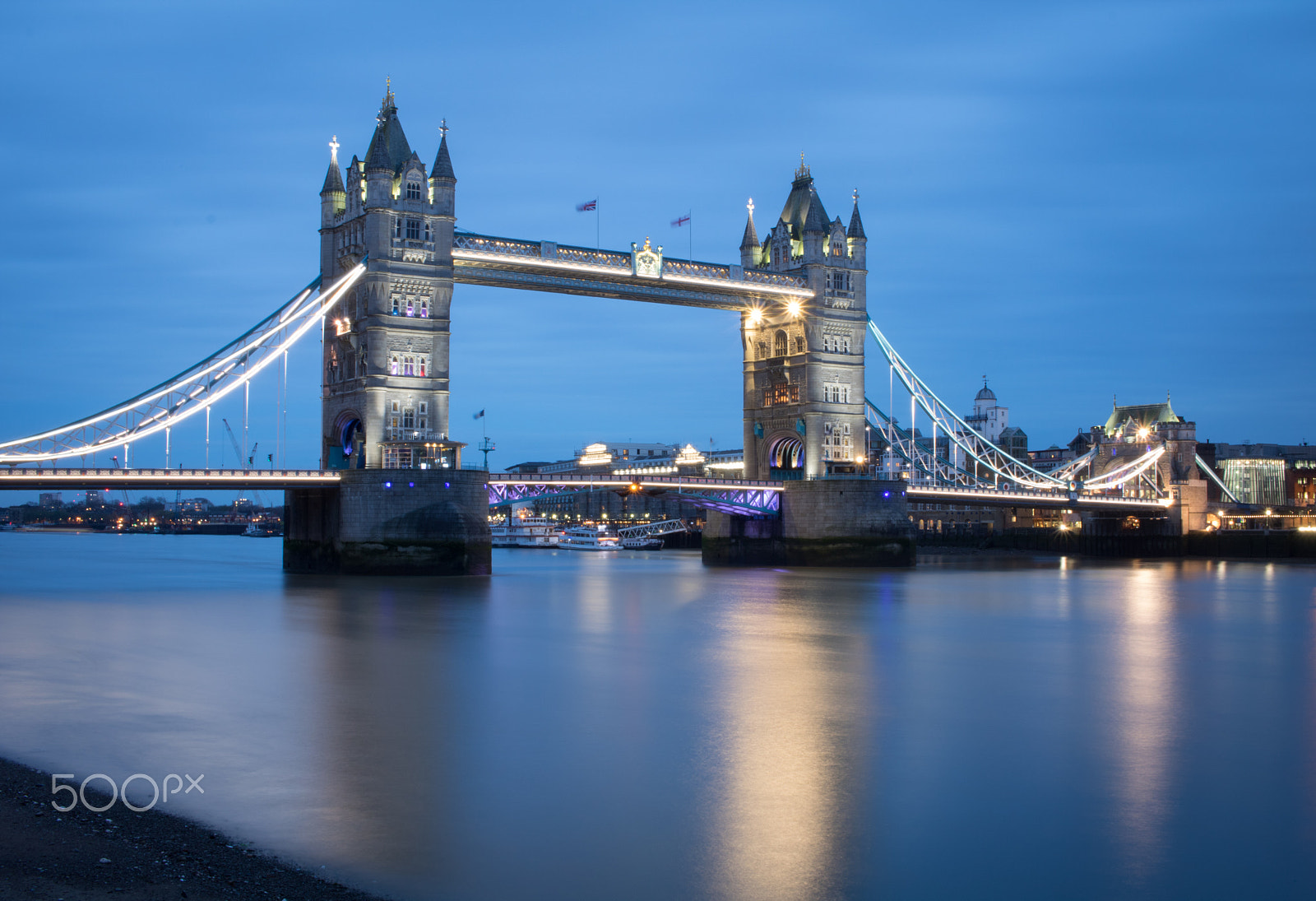 Canon EF-S 24mm F2.8 STM sample photo. Tower bridge colour photography