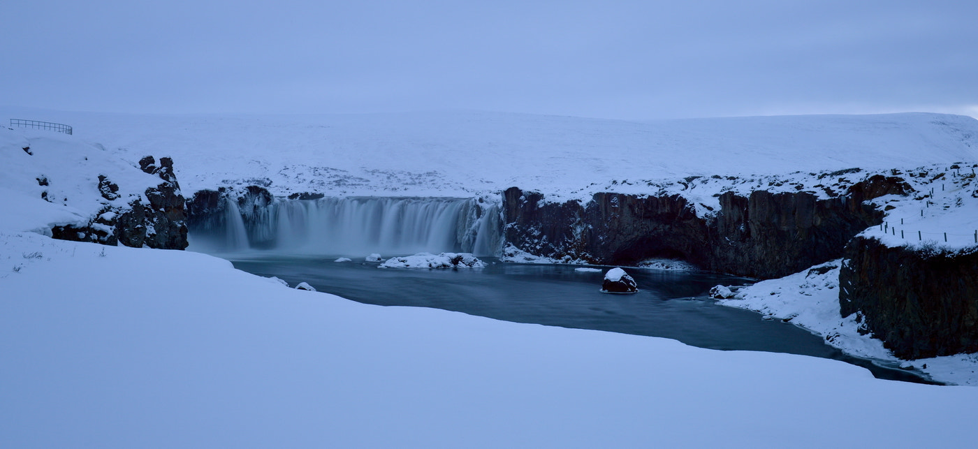 Nikon AF-S Nikkor 24-70mm F2.8G ED sample photo. Goðafoss waterfall photography