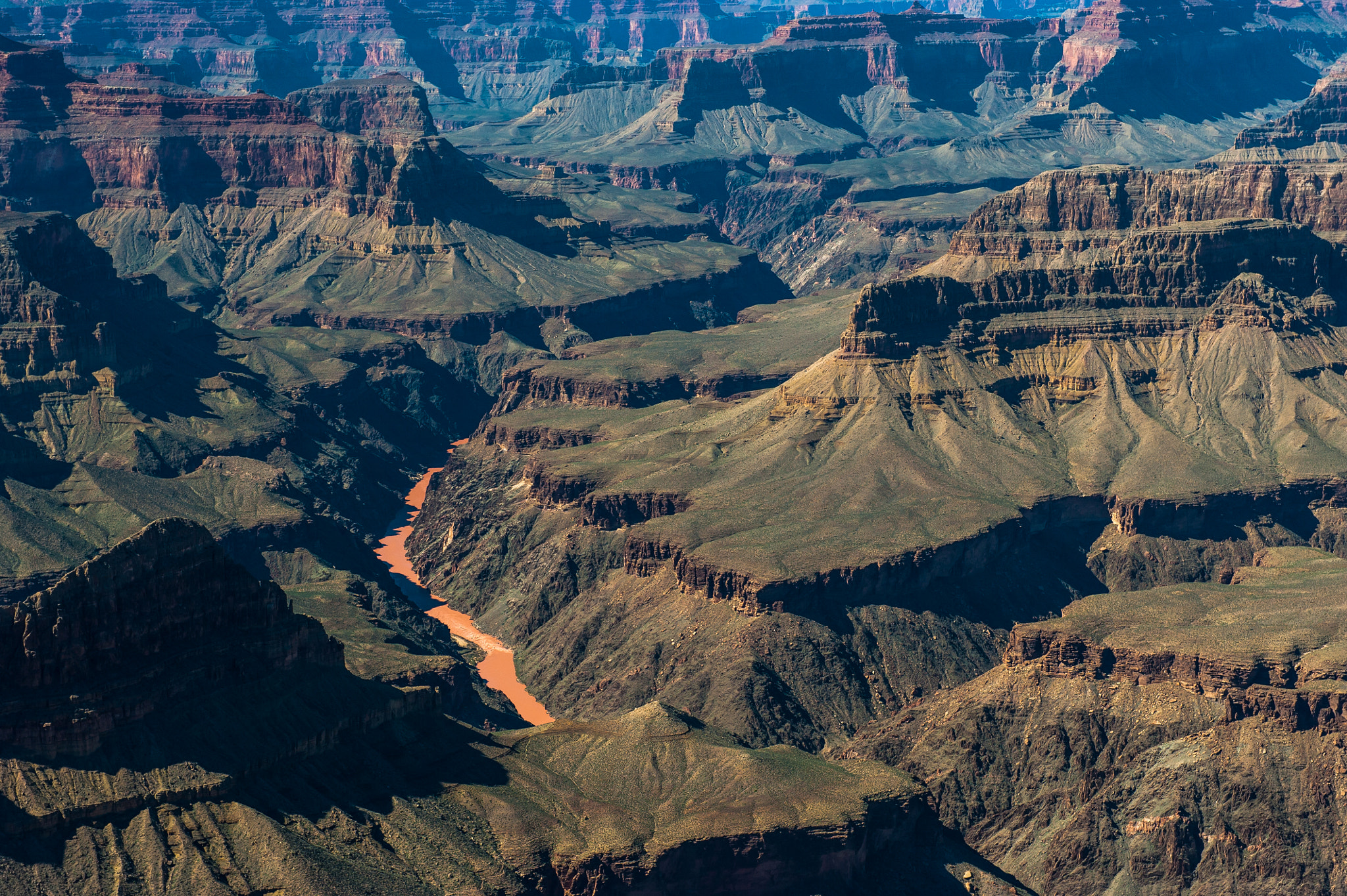 Nikon AF-S Nikkor 24-70mm F2.8G ED sample photo. Grand canyon - colorado river photography