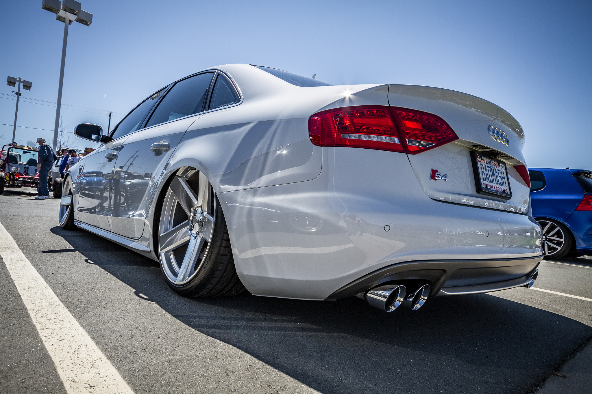 Canon EOS 7D + Sigma 10-20mm F4-5.6 EX DC HSM sample photo. Stanced audi hdr photography