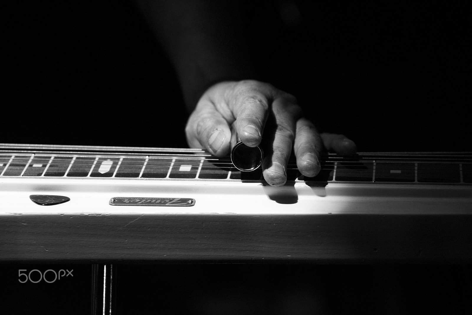 Nikon D810 sample photo. Slide guitar photography