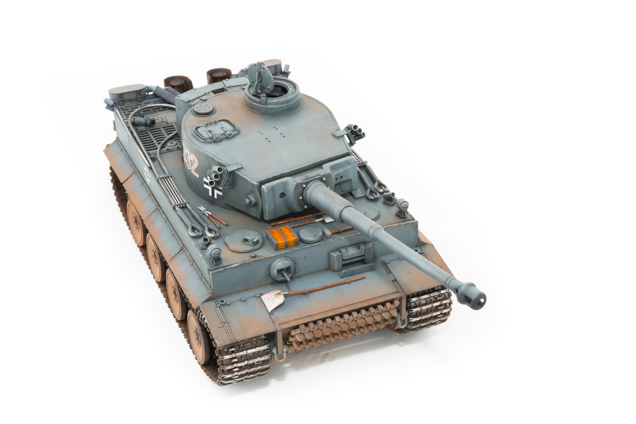 Nikon AF-S Micro-Nikkor 60mm F2.8G ED sample photo. Tamiya german tiger i early 1:35 model photography