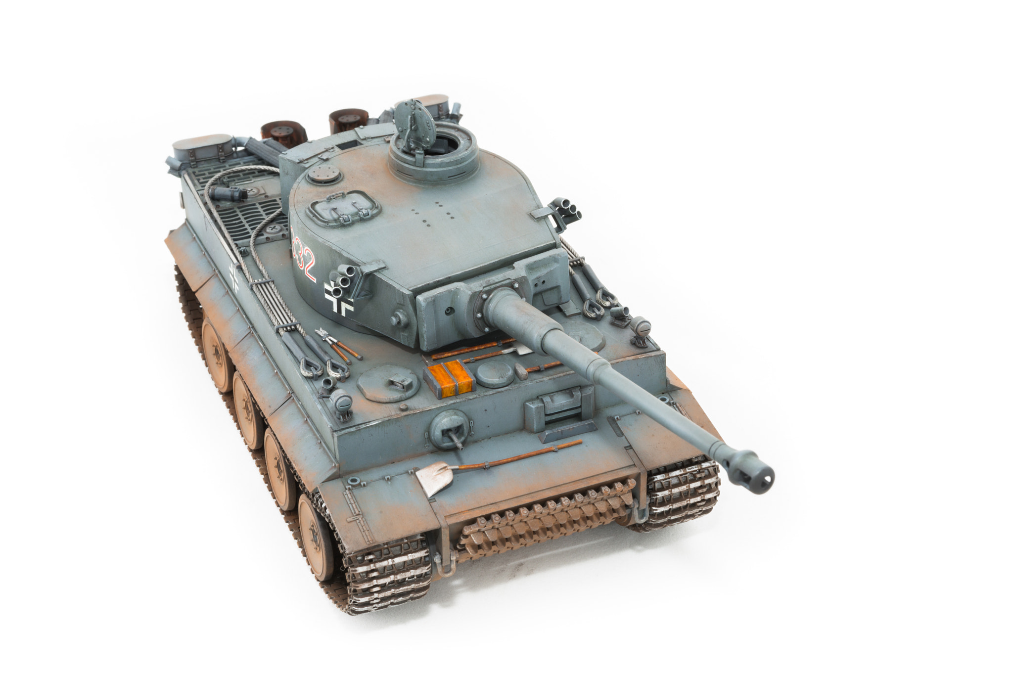 Nikon D800 sample photo. Tamiya german tiger i early 1:35 model photography