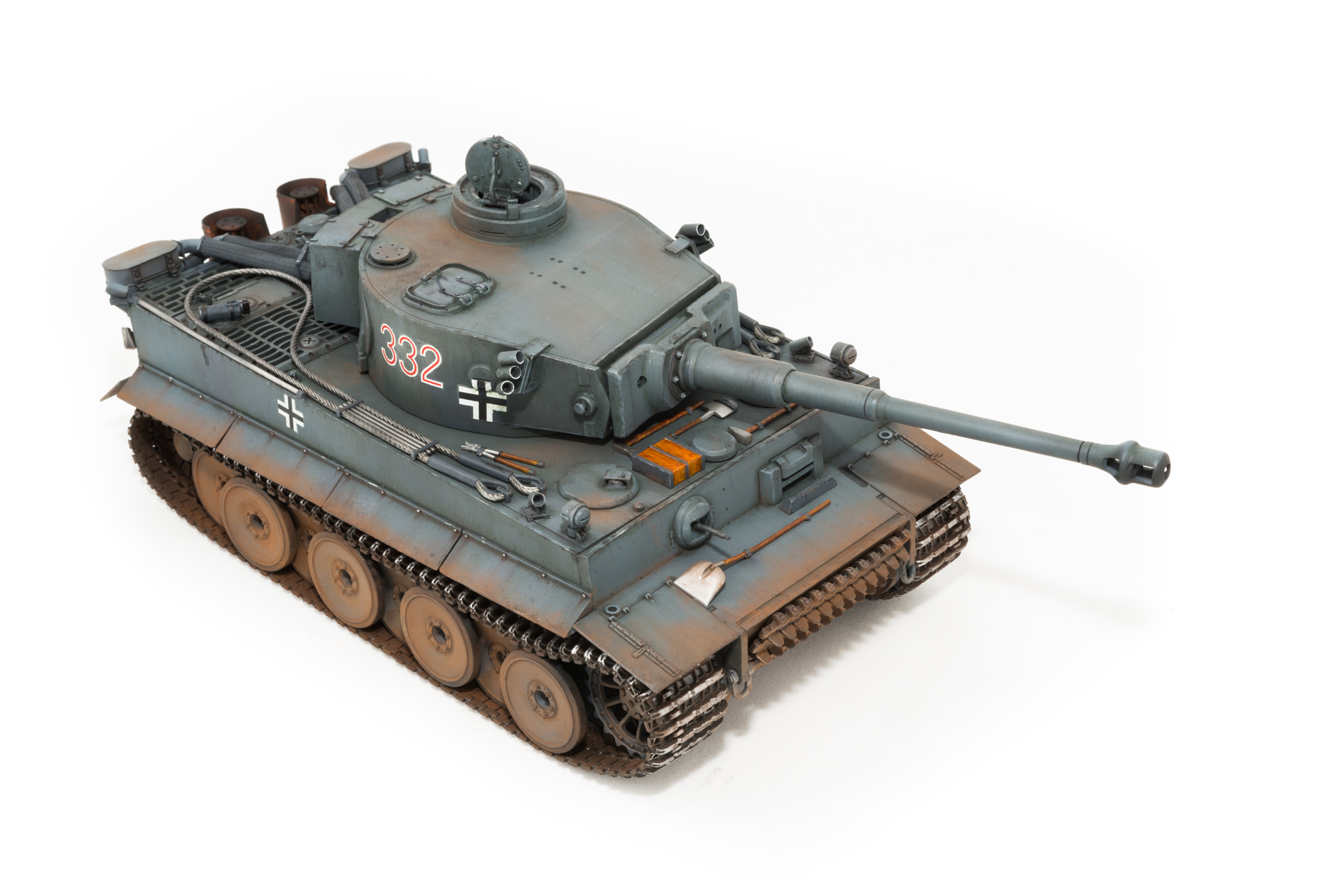 Nikon AF-S Micro-Nikkor 60mm F2.8G ED sample photo. Tamiya german tiger i early 1:35 model photography