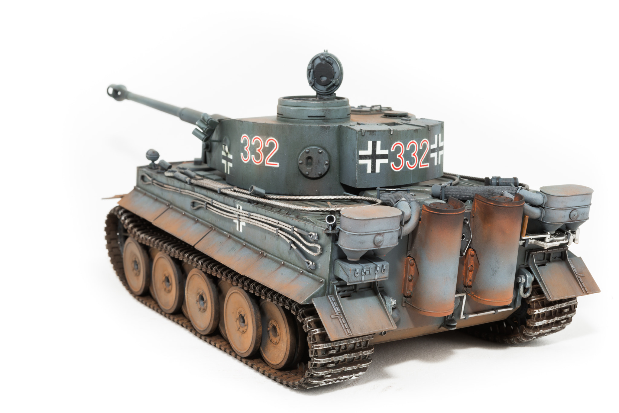 Nikon D800 + Nikon AF-S Micro-Nikkor 60mm F2.8G ED sample photo. Tamiya german tiger i early 1:35 model photography