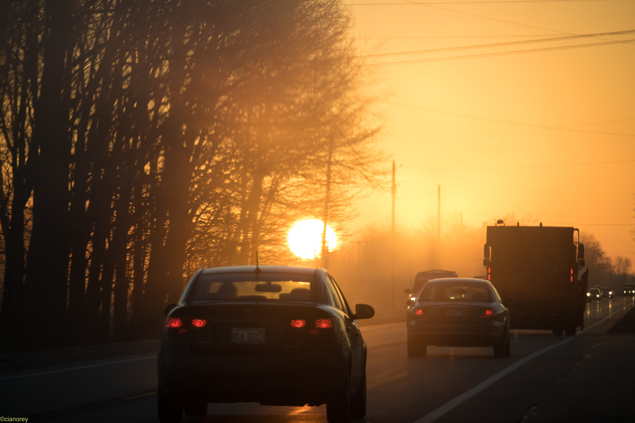 Canon EF-S 55-250mm F4-5.6 IS STM sample photo. Morning rush photography