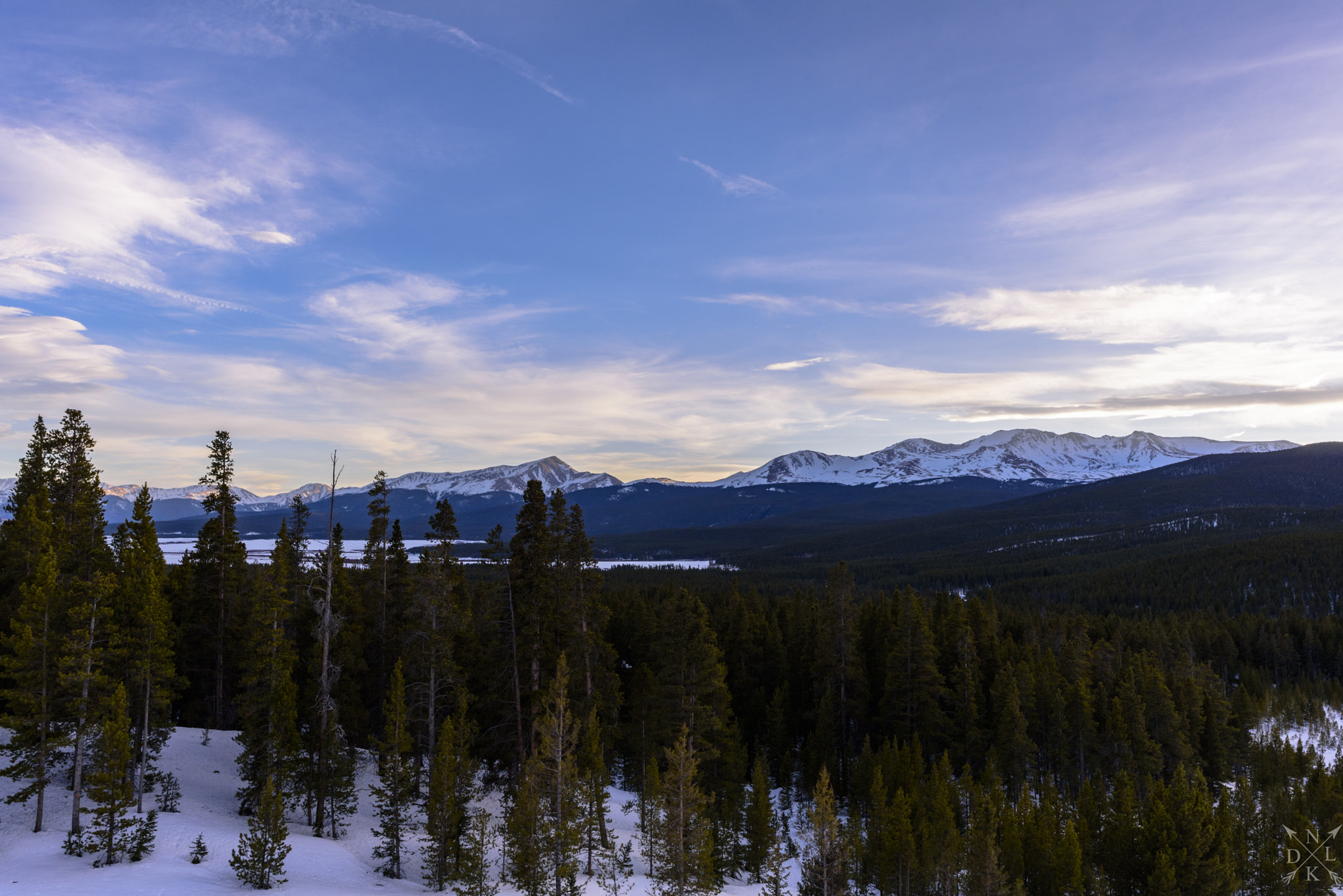 Nikon D750 sample photo. Rocky mountain sunset photography