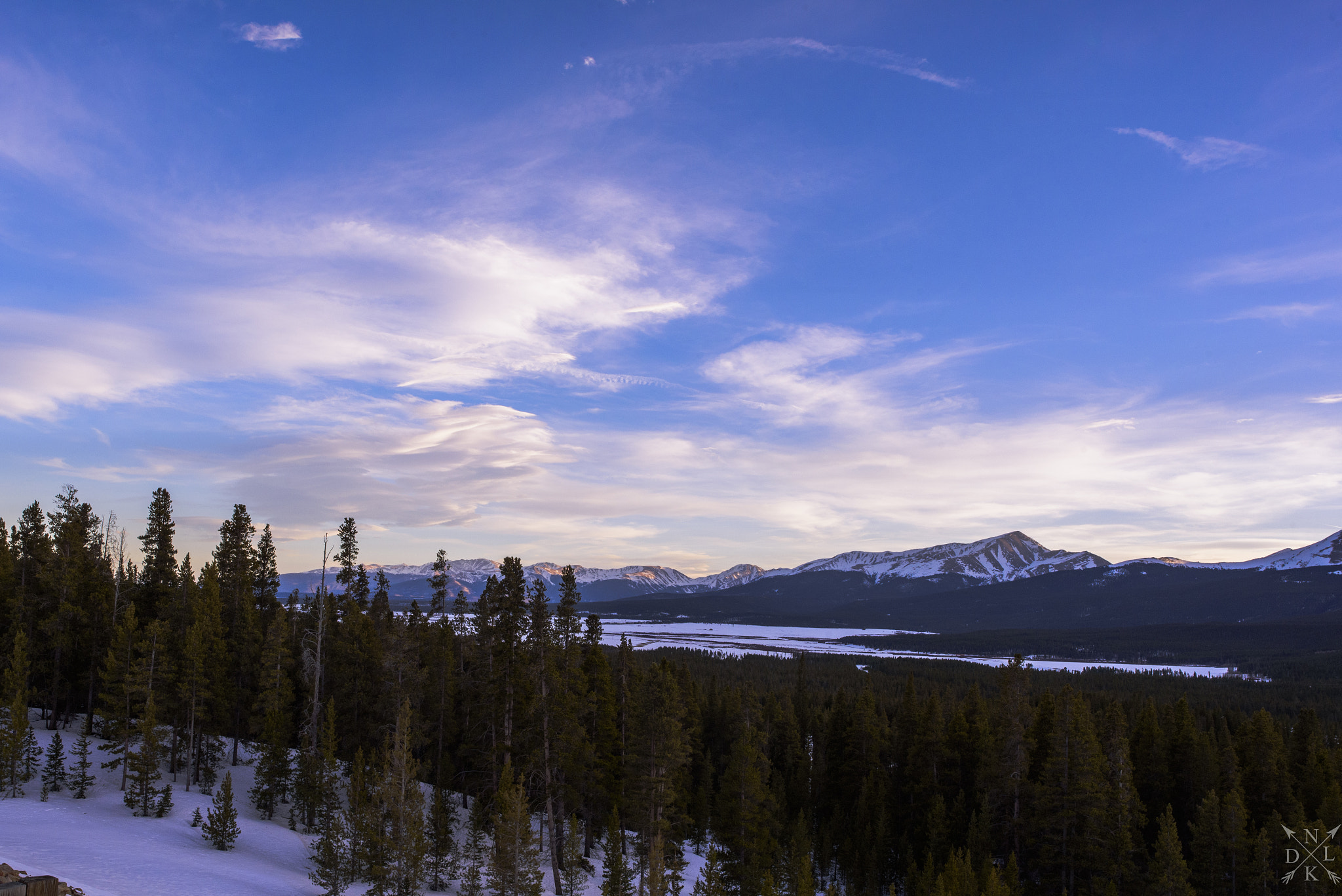 Nikon D750 sample photo. Rocky mountain sunset photography