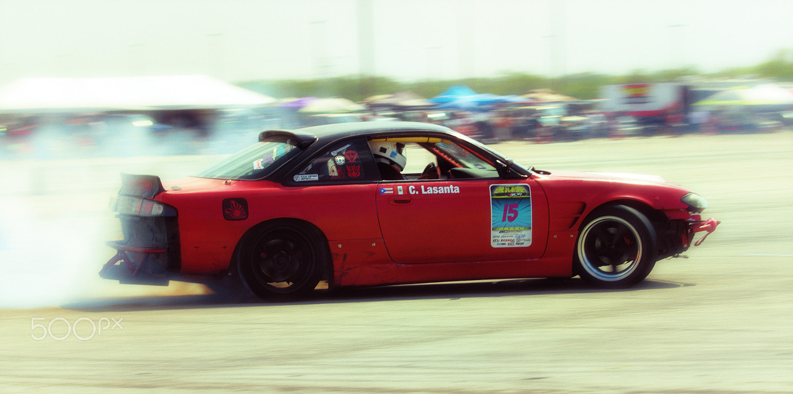 Canon EF 70-200mm F2.8L IS II USM sample photo. Car drifting photography