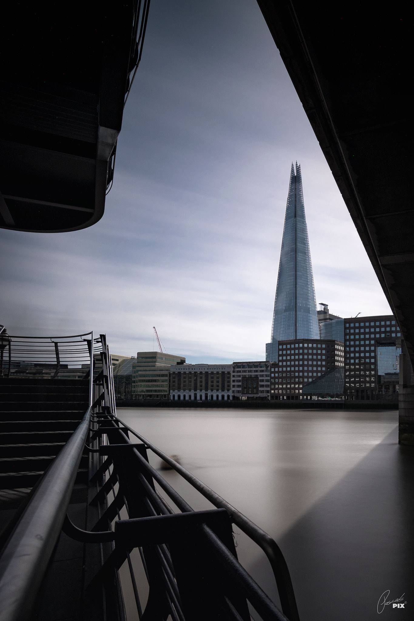 Nikon D5500 + Tokina AT-X Pro 11-16mm F2.8 DX II sample photo. The shard in london. from a nice perspective over the thames. photography
