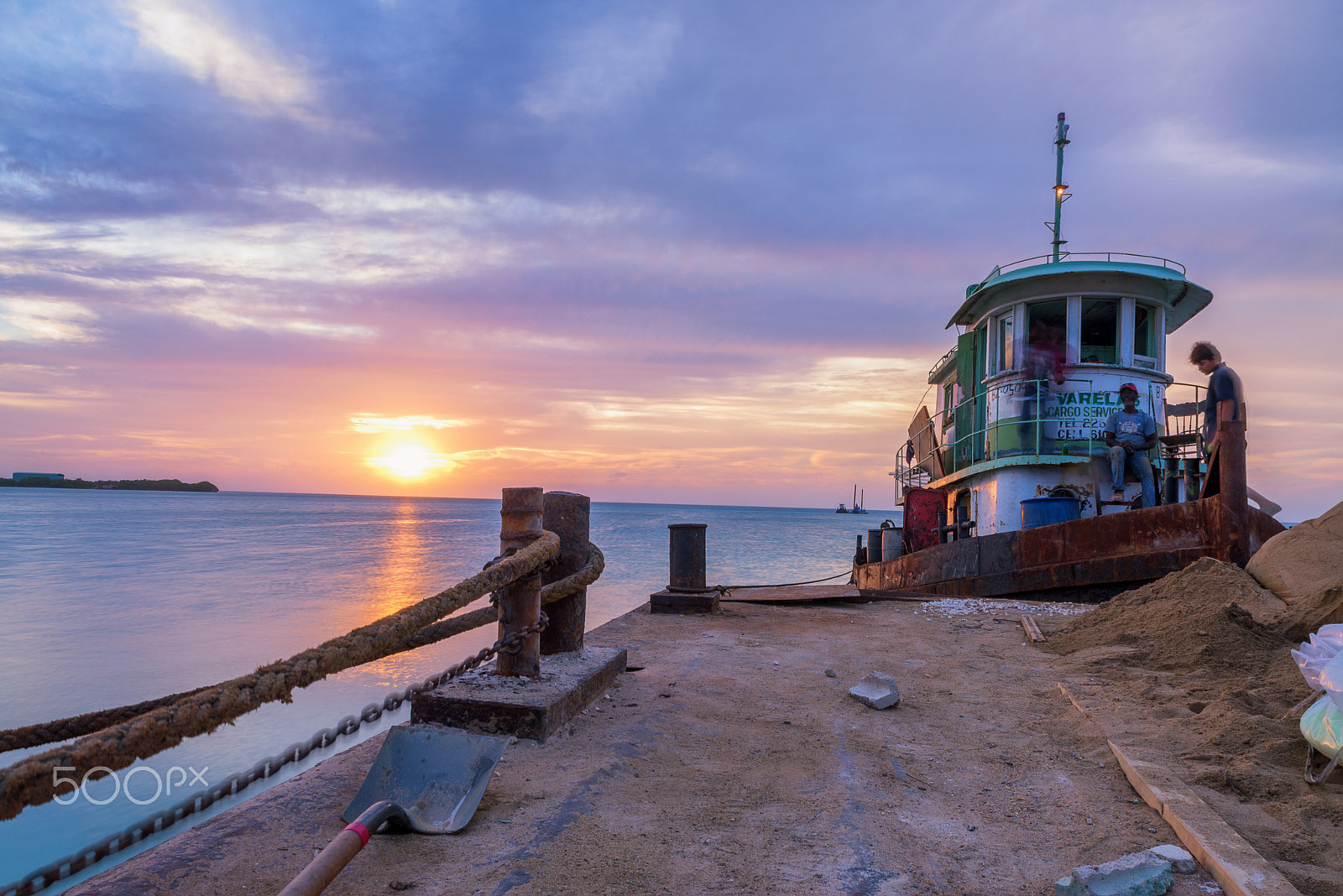 Tamron SP 24-70mm F2.8 Di VC USD sample photo. Quay caye caulker belize photography