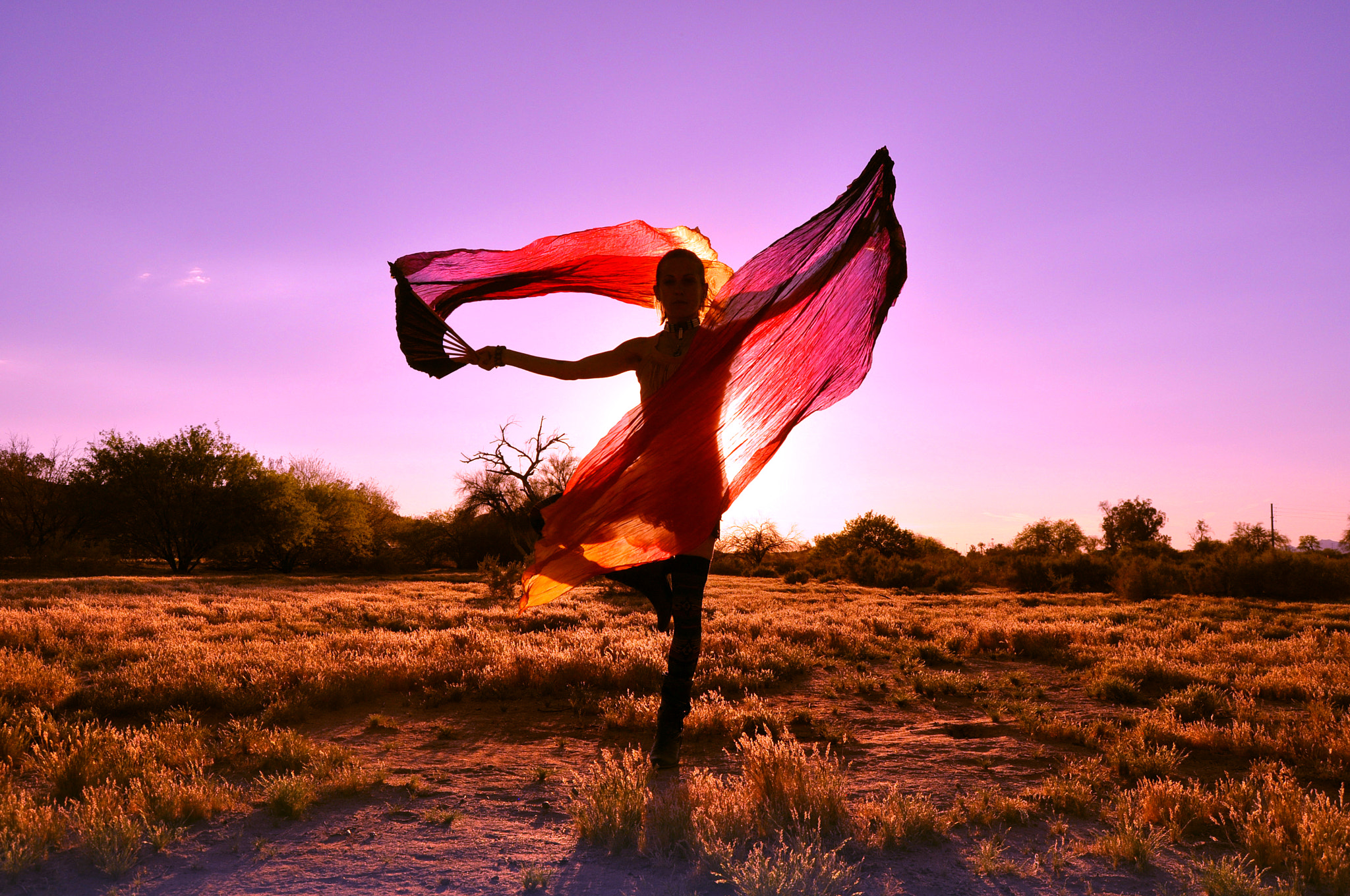 Nikon D90 sample photo. Jenna ma shakti - silk fans photography