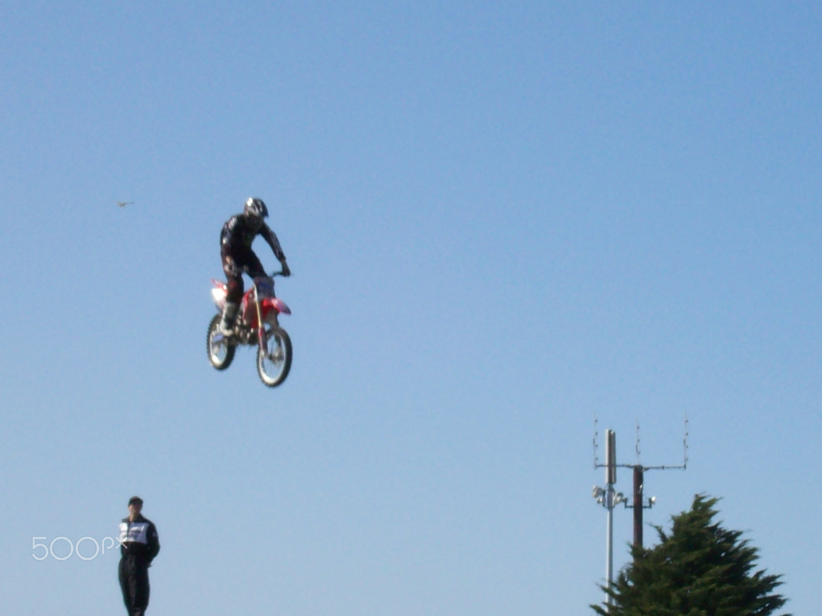 Kodak EASYSHARE C613 ZOOM DIGITAL CAMERA sample photo. Freestyle motocross photography