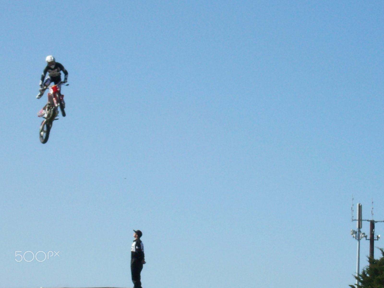 Kodak EASYSHARE C613 ZOOM DIGITAL CAMERA sample photo. Freestyle motocross photography